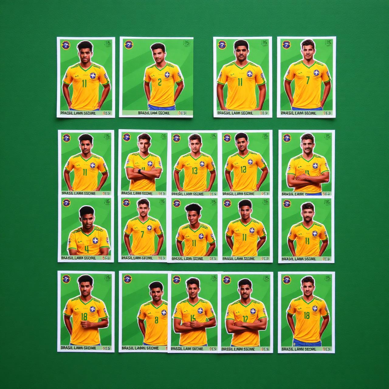 Figurinhas oficiais da Copa 2026
